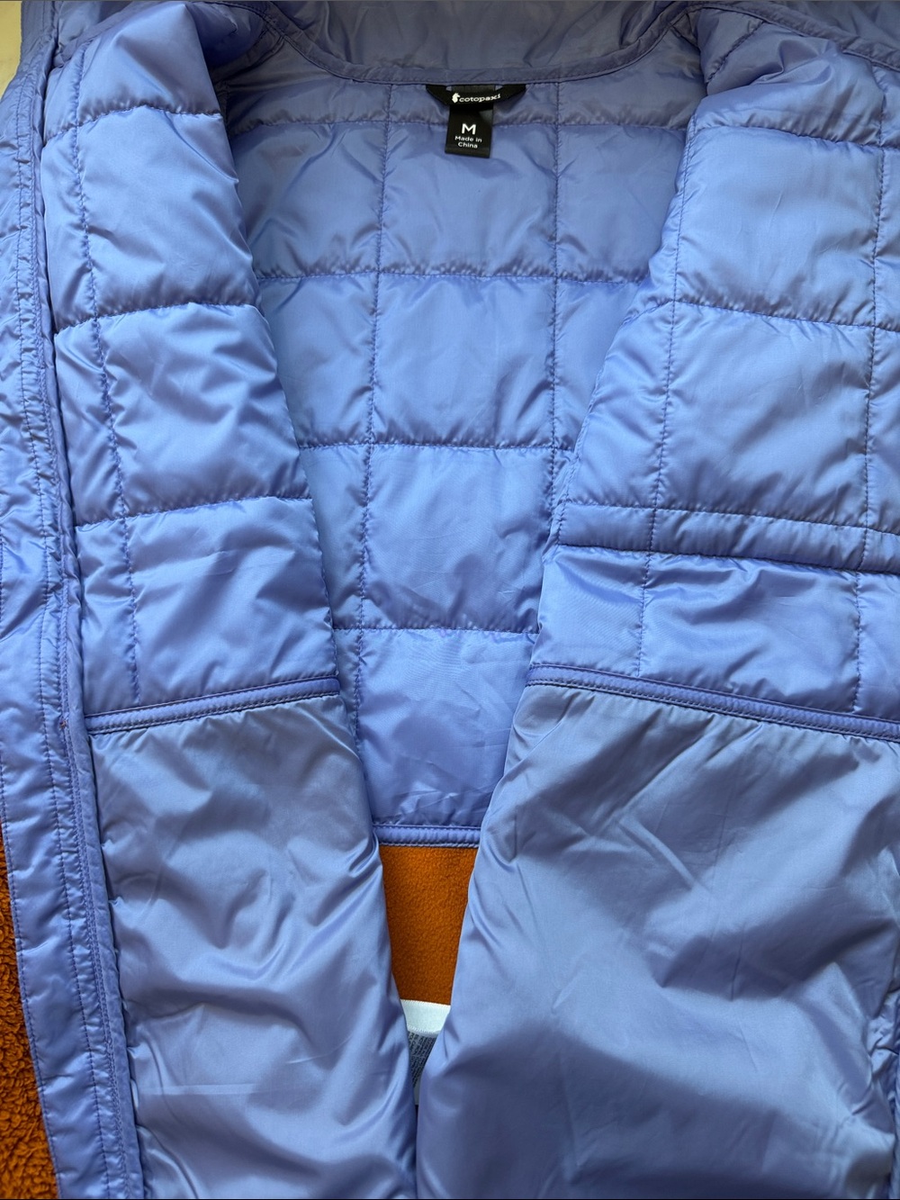 Cotopaxi Women's Trico Hybrid Vest in Lupine/Mezcal Size M - Picture 9 of 10